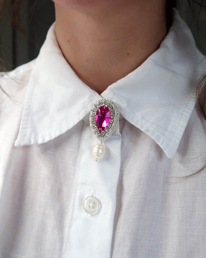 Brooch - Blanda - Pink