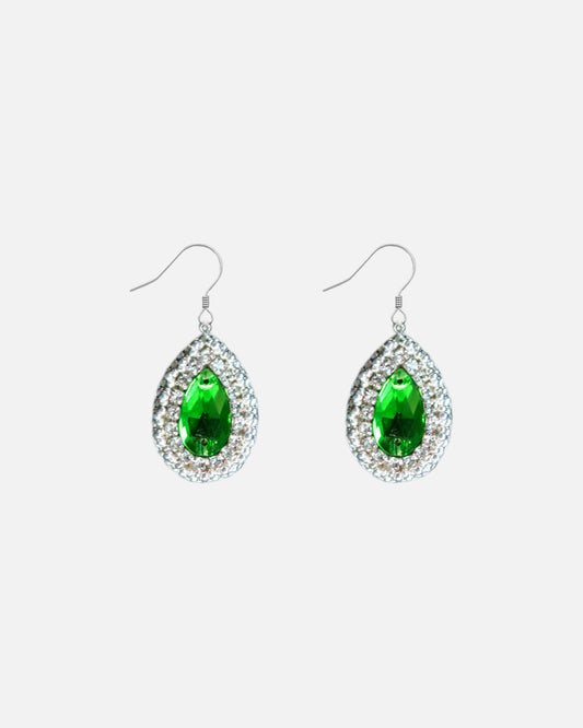 Earrings - Reichei - Green