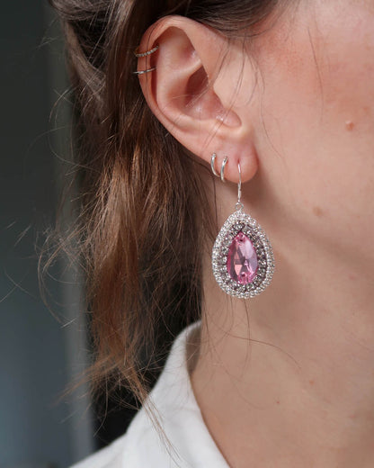 Earrings - Reichei - Light Pink