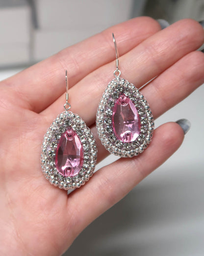 Earrings - Reichei - Light Pink