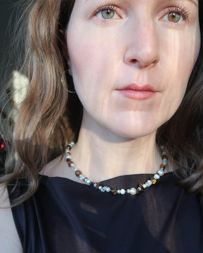 DIY / Gör det själv - Pärlhalsband No 1