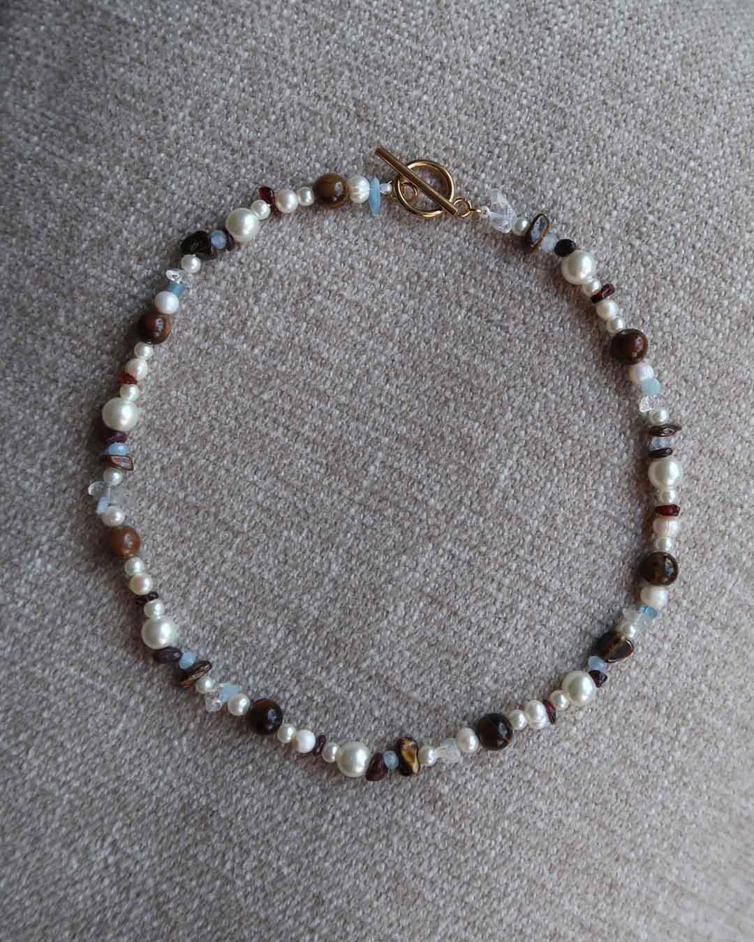 DIY / Gör det själv - Pärlhalsband No 1