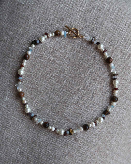 DIY / Gör det själv - Pärlhalsband No 1