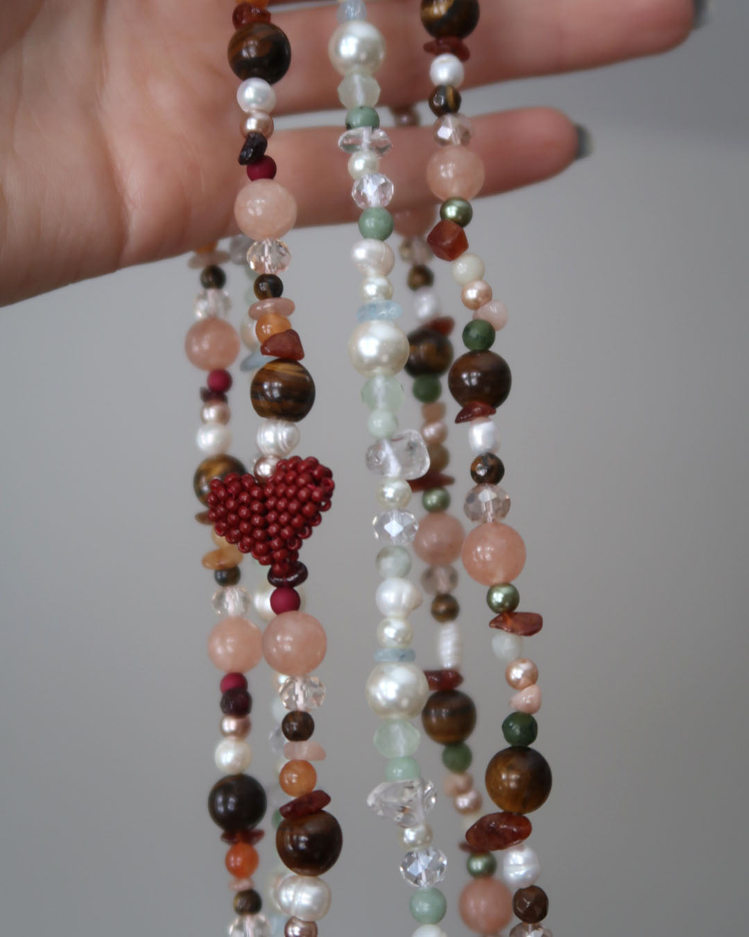 Pärlhalsband - No 3