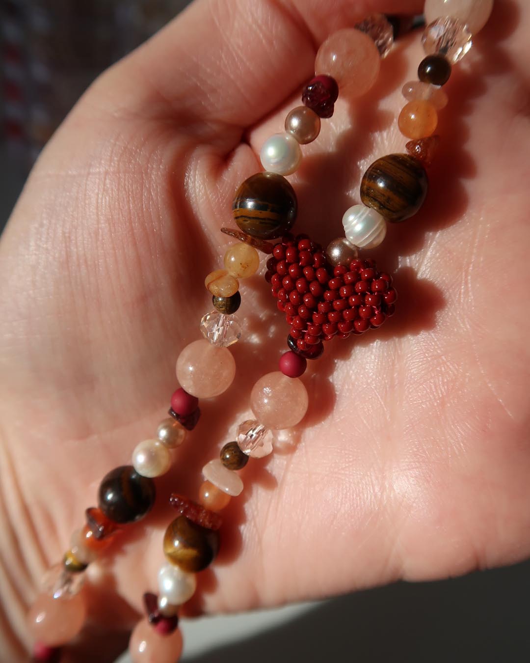 Pärlhalsband - No 3